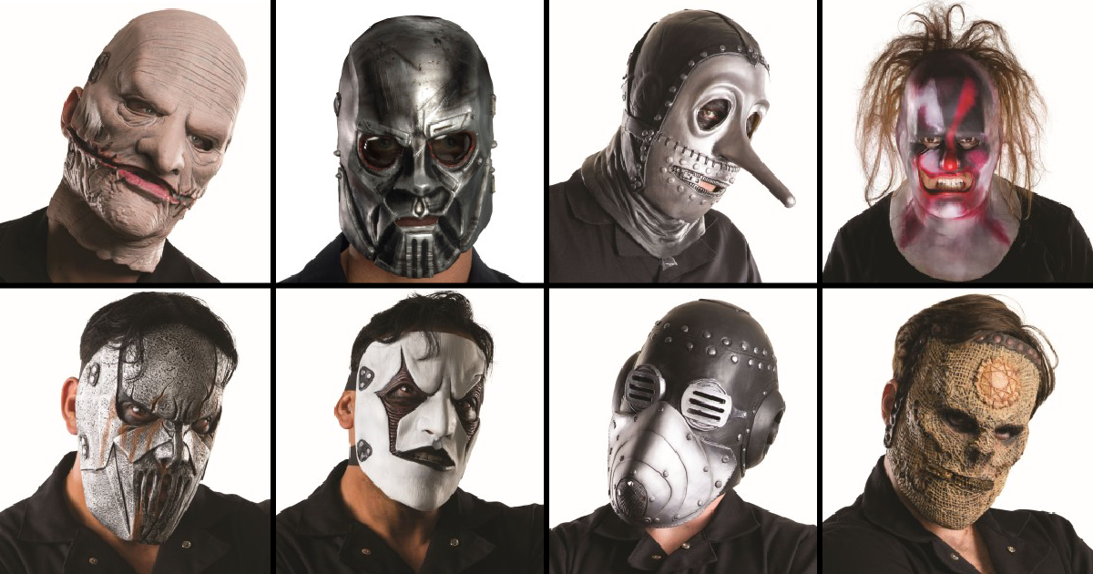 Когда выйдут новые маски. Слипкнот участники в масках. Участники слипкнот без масок.