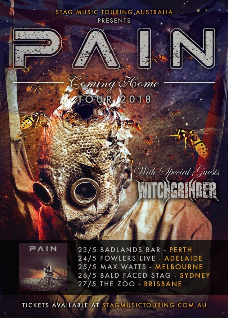 pain australian tour