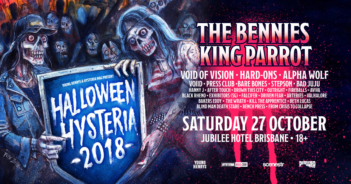 Halloween Hysteria 27 October 2018