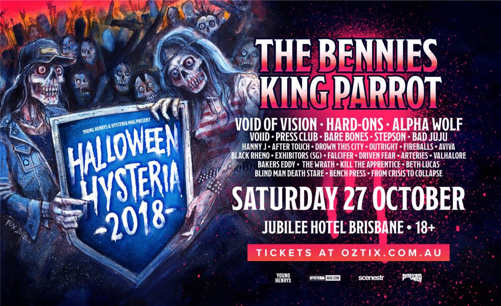 Halloween Hysteria 27 October 2018