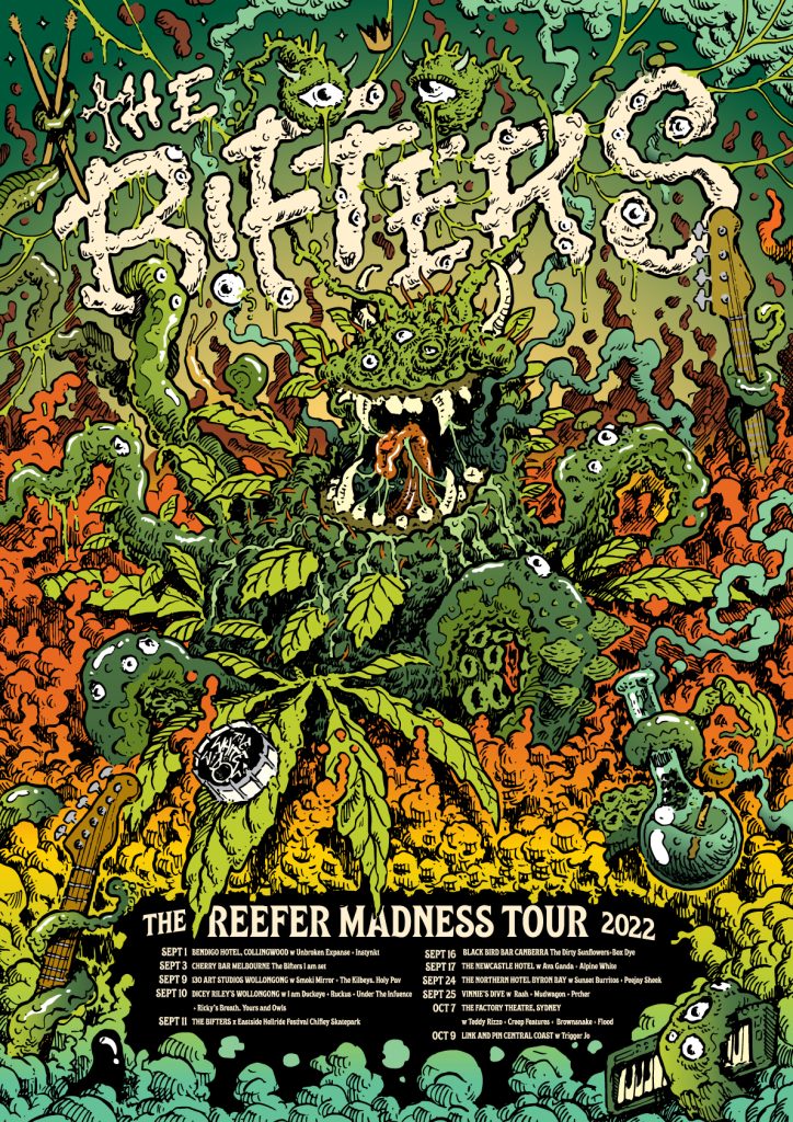 bifters tour hysteria