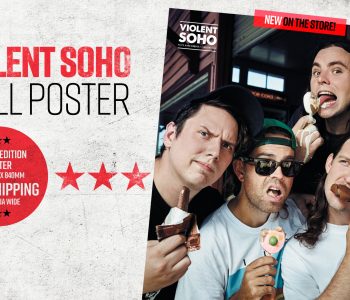 VIOLENT SOHO // Life-Sized and Coming to a Wall Near You