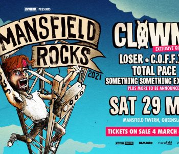 MANSFIELD ROCKS! // Bringing Back Riffs, Sweat & Beer To Brisbane This May!