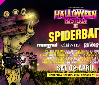 HALLOWEEN HYSTERIA // Line-Up Additions And VIP Ticket Upgrade