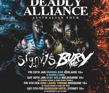 SIGNV/S And Bury Me // Announce Supports For Their ‘Deadly Alliance’ Tour
