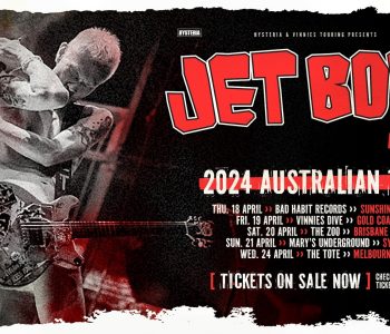 JET BOYS // Naked Punk Rock Mayhem Returns to Oz!